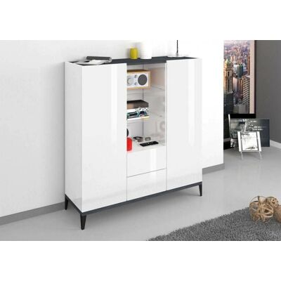 DMORA Buffet Moderno - Italia, 2 Ante, 2 Cassetti - Mobili Ingresso DMORA Buffet Moderno - Italia, 2 Ante, 2 Cassetti - Mobili Ingresso