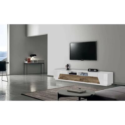Dmora Dfagiol mueble de TV moderno - 260cm Dmora Dfagiol mueble de TV moderno - 260cm