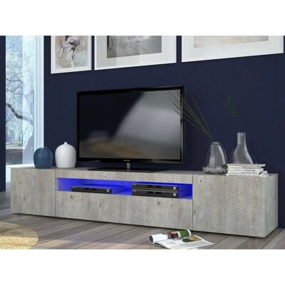 Supporto TV DMORA con 3 ante e LED - Mobile TV Supporto TV DMORA con 3 ante e LED - Mobile TV
