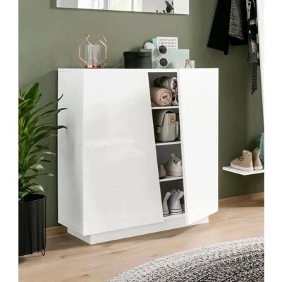 Dmora Zapatero Moderno - 2 Puertas - 80x38h86 cm Dmora Zapatero Moderno - 2 Puertas - 80x38h86 cm