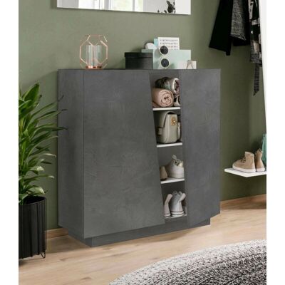 Zapatero Dmora Dfogl - Mueble de entrada italiano moderno Zapatero Dmora Dfogl - Mueble de entrada italiano moderno