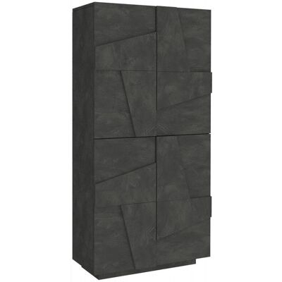 Dmora Modell Dlerd Schuhschrank - Modern, Geometrisch, Grau - Schuhschrank Dmora Modell Dlerd Schuhschrank - Modern, Geometrisch, Grau - Schuhschrank