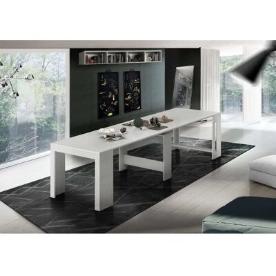DMORA Mesa Extensible Dguigo - 12 Plazas - Calidad Italiana DMORA Mesa Extensible Dguigo - 12 Plazas - Calidad Italiana