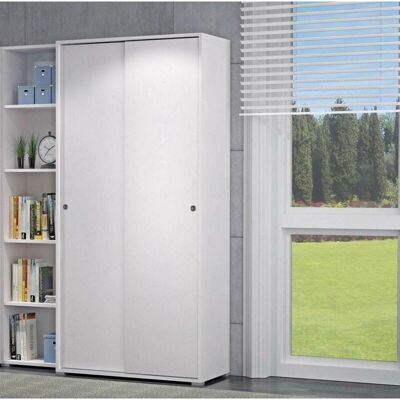 Armario Dalia de Dmora - Puertas correderas que ahorran espacio - Muebles modernos italianos Armario Dalia de Dmora - Puertas correderas que ahorran espacio - Muebles modernos italianos