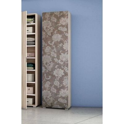 DMORA Armario Multiusos Olmo - 50x30x182cm DMORA Armario Multiusos Olmo - 50x30x182cm