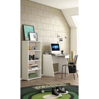 DMORA Estantería Giacinto - Unidad de pared con 3 estantes - 60x30x130 cm DMORA Estantería Giacinto - Unidad de pared con 3 estantes - 60x30x130 cm