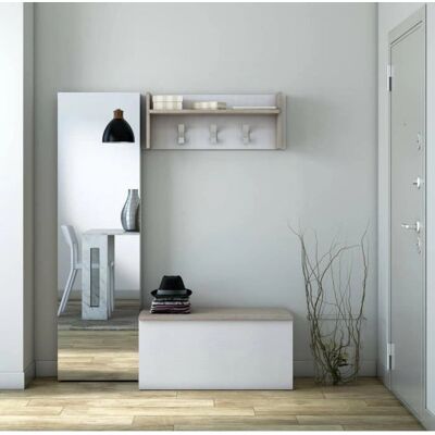 DMORA Meubles d'entrée Narciso - Gain de place, Durable, Fabriqué en Italie - Publicité DMORA Meubles d'entrée Narciso - Gain de place, Durable, Fabriqué en Italie - Publicité