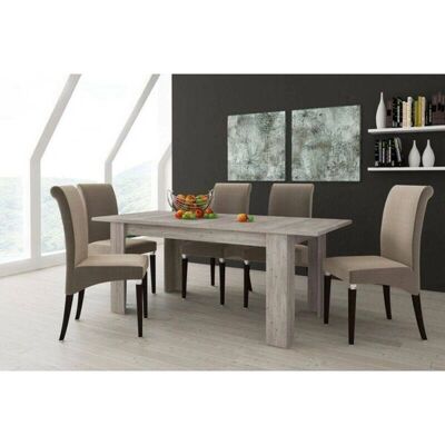 Dmora Mesa Extensible - 160/220x88 - Roble Dmora Mesa Extensible - 160/220x88 - Roble