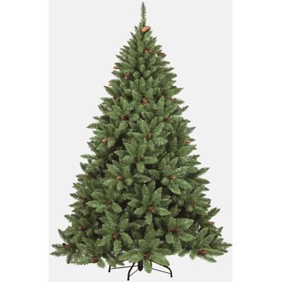 Árbol de Navidad Stoccolma de Dmora - Efecto PVC, 464 ramas, 150cm Árbol de Navidad Stoccolma de Dmora - Efecto PVC, 464 ramas, 150cm