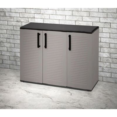 Dmora - Armario multiusos - Resistente a la intemperie, Reciclable Dmora - Armario multiusos - Resistente a la intemperie, Reciclable