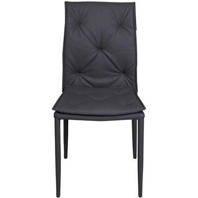 Dmora Moderner Eco-Leder Esszimmerstuhl Set - 2 Stühle Dmora Moderner Eco-Leder Esszimmerstuhl Set - 2 Stühle
