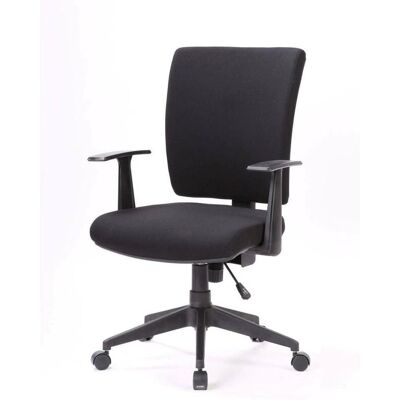 Silla de Oficina Palmerston Dmorа - Ajustable, Ergonómica, Negra Silla de Oficina Palmerston Dmorа - Ajustable, Ergonómica, Negra