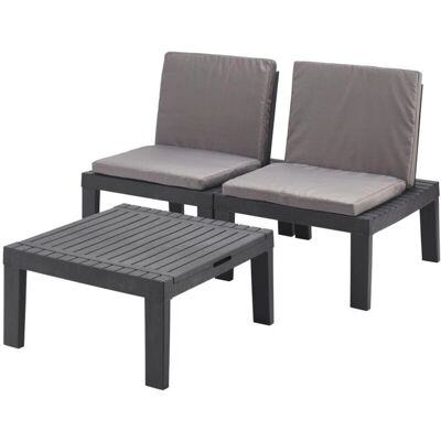DMORA Conjunto de Jardín - Muebles de Exterior Italianos DMORA Conjunto de Jardín - Muebles de Exterior Italianos
