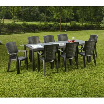 DMORA Mesa de Jardín Susa - Extensible Rectangular - Italia DMORA Mesa de Jardín Susa - Extensible Rectangular - Italia