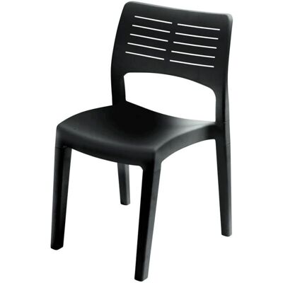 Silla de jardín Dmora Dantonin - Apilable, Resistente, Italiano Silla de jardín Dmora Dantonin - Apilable, Resistente, Italiano