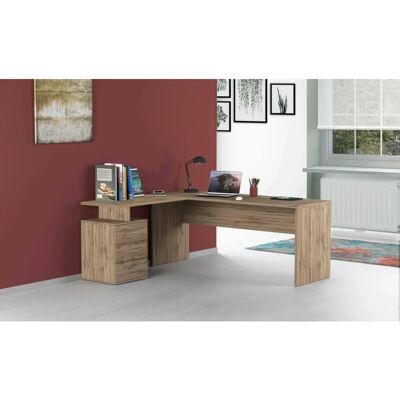 DMORA Italienischer Eckschreibtisch - Platzsparend, Umkehrbar, Mehrpositionen DMORA Italienischer Eckschreibtisch - Platzsparend, Umkehrbar, Mehrpositionen