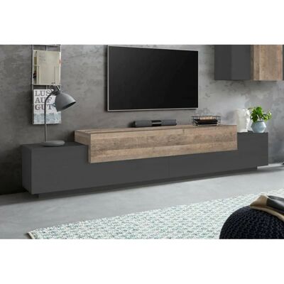 Dmora Nico TV-Möbel - Modernes, Platzsparendes Design Dmora Nico TV-Möbel - Modernes, Platzsparendes Design