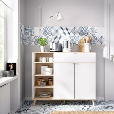 DMORA Sumbra Credenza - Moderner Buffet, 2 Türen, 120x40cm DMORA Sumbra Credenza - Moderner Buffet, 2 Türen, 120x40cm