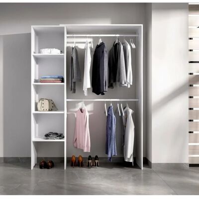 DMORA Offene Garderobe Makalu - Modernes Stauraum-Design DMORA Offene Garderobe Makalu - Modernes Stauraum-Design