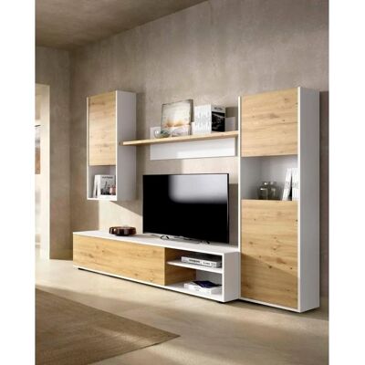 DMORA Foraker Wand-Einheit - Modulares Wohnzimmermöbel DMORA Foraker Wand-Einheit - Modulares Wohnzimmermöbel