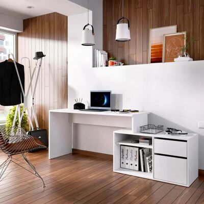 DMORA Gardena Umkehrbarer Moderner Schreibtisch - Schreibtisch DMORA Gardena Umkehrbarer Moderner Schreibtisch - Schreibtisch