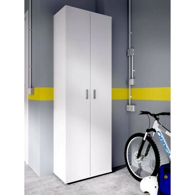 Armario multifuncional Dmora Dmeg - 2 Puertas, 61x35cm - Blanco Armario multifuncional Dmora Dmeg - 2 Puertas, 61x35cm - Blanco