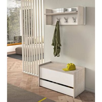 Marca Modelo Perchero de entrada y almacenaje de zapatos - Muebles para entrada Marca Modelo Perchero de entrada y almacenaje de zapatos - Muebles para entrada