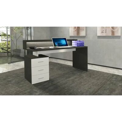 Escritorio Svevo de Dmora - Mesa de oficina multiusos y ahorra espacio Escritorio Svevo de Dmora - Mesa de oficina multiusos y ahorra espacio