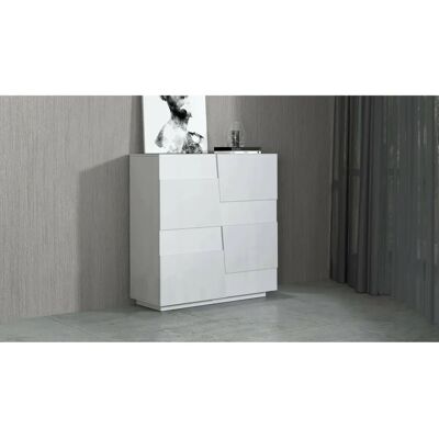 Armario de almacenaje Zulimo de Dmora - 2 Puertas - 120x44x126 cm Armario de almacenaje Zulimo de Dmora - 2 Puertas - 120x44x126 cm