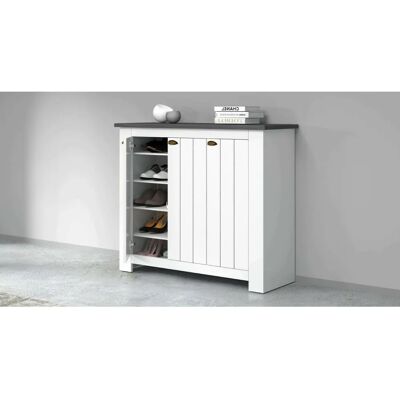 DMORA Tolomeo Scarpiera - Armadio ingresso multifunzionale e salva spazio DMORA Tolomeo Scarpiera - Armadio ingresso multifunzionale e salva spazio