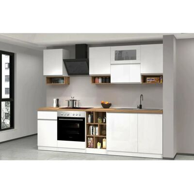 Conjunto de Cocina DMORA Ronnie - Unidad de Pared Ahorradora de Espacio Conjunto de Cocina DMORA Ronnie - Unidad de Pared Ahorradora de Espacio