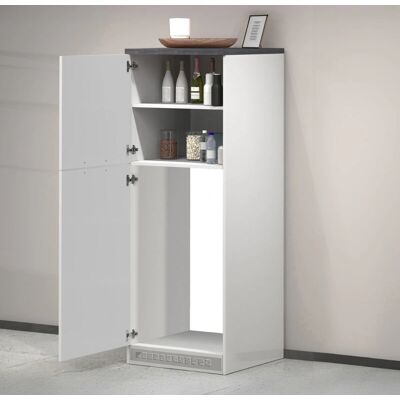 Plinio Pantry - 2-türig - 60x60x165 cm - Schrank Plinio Pantry - 2-türig - 60x60x165 cm - Schrank