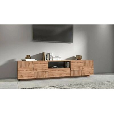 Dmora Vanni Mueble TV - Moderno, Hecho en Italia, 4 Puertas, 1 Cajón Dmora Vanni Mueble TV - Moderno, Hecho en Italia, 4 Puertas, 1 Cajón