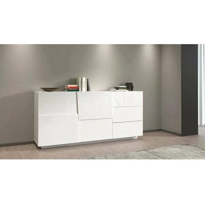 Dmora Xavier Buffet - Elegante mueble de almacenamiento italiano Dmora Xavier Buffet - Elegante mueble de almacenamiento italiano