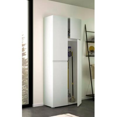 Dmora Camelia Stauraum-Schrank - Platzsparend, 4 Türen, Made in Italy Dmora Camelia Stauraum-Schrank - Platzsparend, 4 Türen, Made in Italy