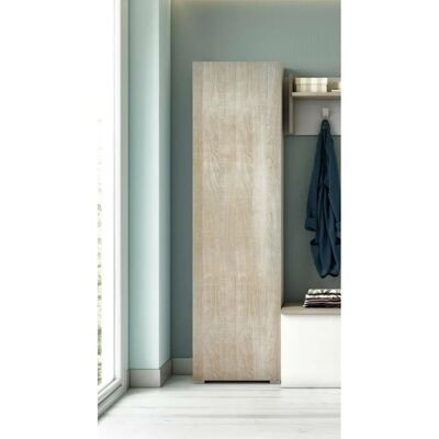 Dmora Roble Armario multiusos con 1 puerta - 50x30x182 cm Dmora Roble Armario multiusos con 1 puerta - 50x30x182 cm