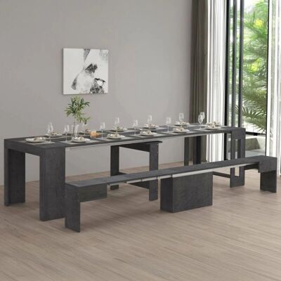DMORA - Crispin - 66x25x45 cm - Juego de comedor DMORA - Crispin - 66x25x45 cm - Juego de comedor
