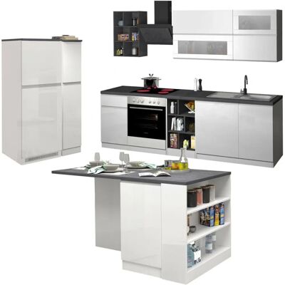 Conjunto completo de cocina modular DMORA - Ahorro de espacio, Calidad italiana Conjunto completo de cocina modular DMORA - Ahorro de espacio, Calidad italiana
