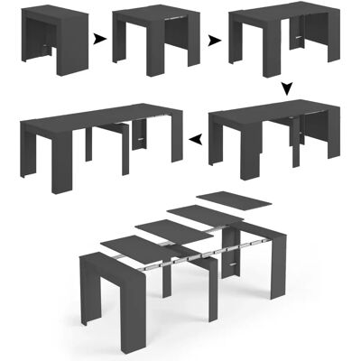 Mesa Extensible Dmora Compton - Muebles Modernos y Ahorro de Espacio Mesa Extensible Dmora Compton - Muebles Modernos y Ahorro de Espacio