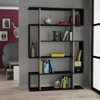 DMORA - Libreria Adhara - 110x26h161 cm - Bücherregal DMORA - Libreria Adhara - 110x26h161 cm - Bücherregal