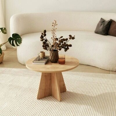Dmora - Elnath - 60x60x40 cm - Eichen Tisch Dmora - Elnath - 60x60x40 cm - Eichen Tisch