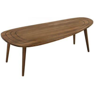 Dmora - Beid - 115x50x38 cm - Walnuss - Couchtisch Dmora - Beid - 115x50x38 cm - Walnuss - Couchtisch