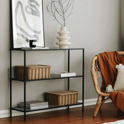 Dmora - Elara - Schwarz - 100x30x85 cm - Console Dmora - Elara - Schwarz - 100x30x85 cm - Console