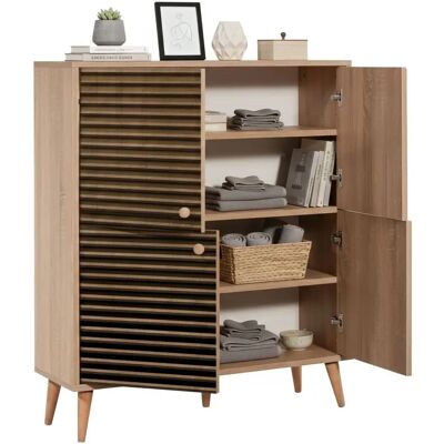 Dmora - Canopo - Eiche - 95x36x111 cm - Sideboard Dmora - Canopo - Eiche - 95x36x111 cm - Sideboard