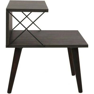 Dmora - Astraea - Gris ceniza - 50x40h55 cm - Mesita de noche Dmora - Astraea - Gris ceniza - 50x40h55 cm - Mesita de noche