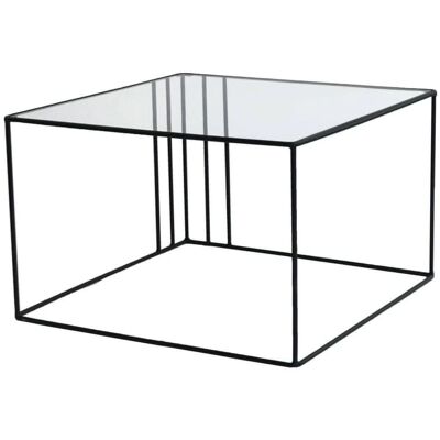 Mesa de café Dmora Dkaramok - Moderna, Multiusos, Negro Mesa de café Dmora Dkaramok - Moderna, Multiusos, Negro