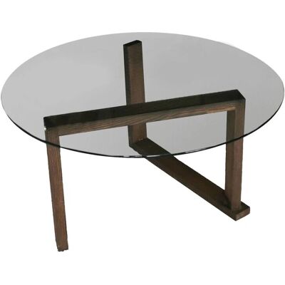 Dmora Dimmobil Nuez Mesa de Café - Mesa de Centro Dmora Dimmobil Nuez Mesa de Café - Mesa de Centro