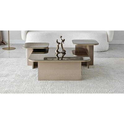 Dmora Dpangraz Mesa de café - Ahorrador de espacio con estilo Dmora Dpangraz Mesa de café - Ahorrador de espacio con estilo