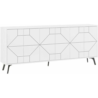 Dmora Dlabrocc Mueble de salón - Moderno, Ahorra espacio Dmora Dlabrocc Mueble de salón - Moderno, Ahorra espacio