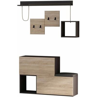 Muebles de entrada Dmorá Dgiorgin - Consola multifunción de almacenamiento Muebles de entrada Dmorá Dgiorgin - Consola multifunción de almacenamiento
